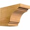Ekena Millwork Pescadero Rough Sawn Rafter Tail, Western Red Cedar, 6"W x 8"H x 12"L RFT06X08X12PEC00RWR - alternate 1